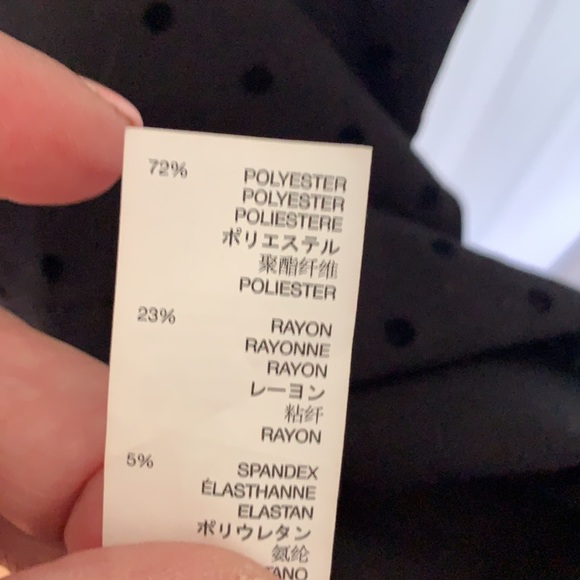 Fit and flare black polka dot dress - Picture 4 of 4